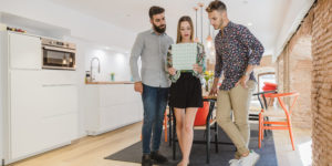 Signing a home renovation contract